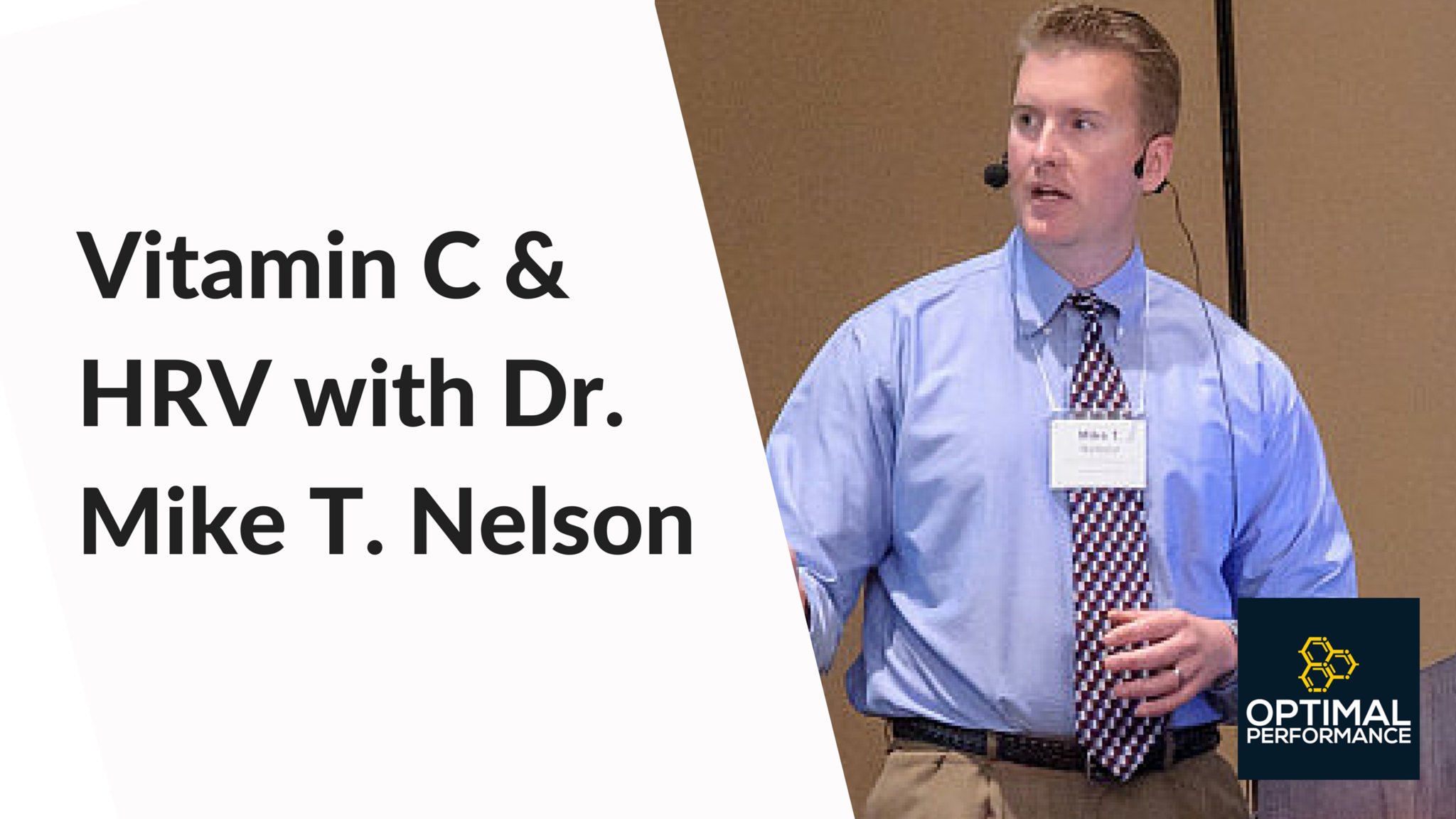 Vitamin C and HRV with Dr Mike T Nelson