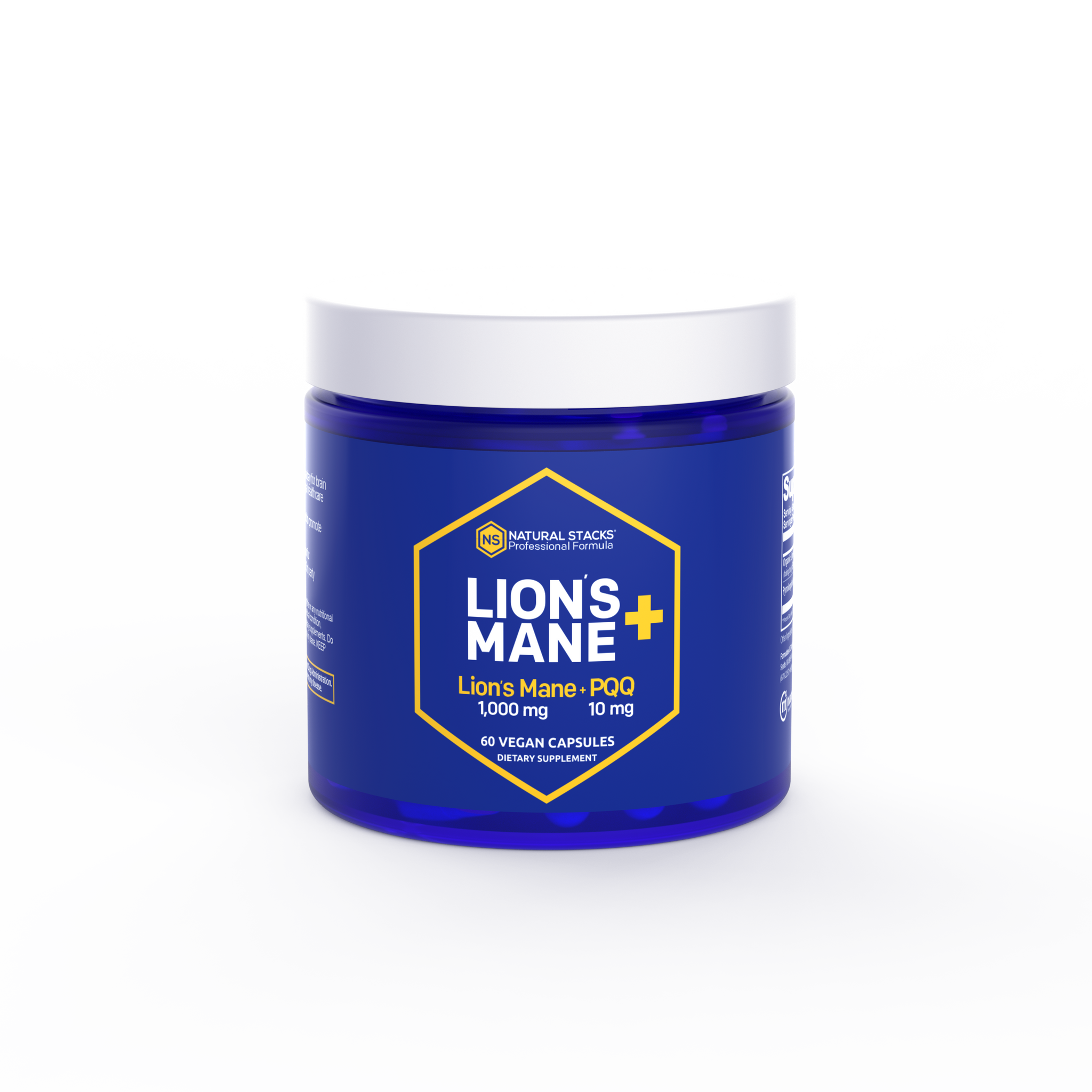 Lion's mane bottle front